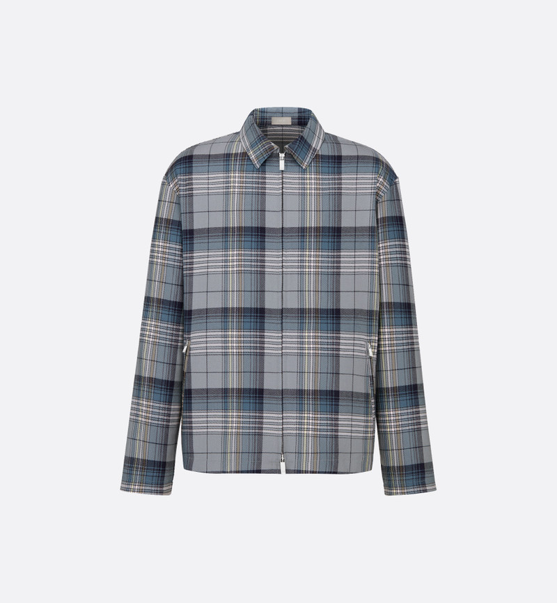 Checkered Zipped Shirt - 1