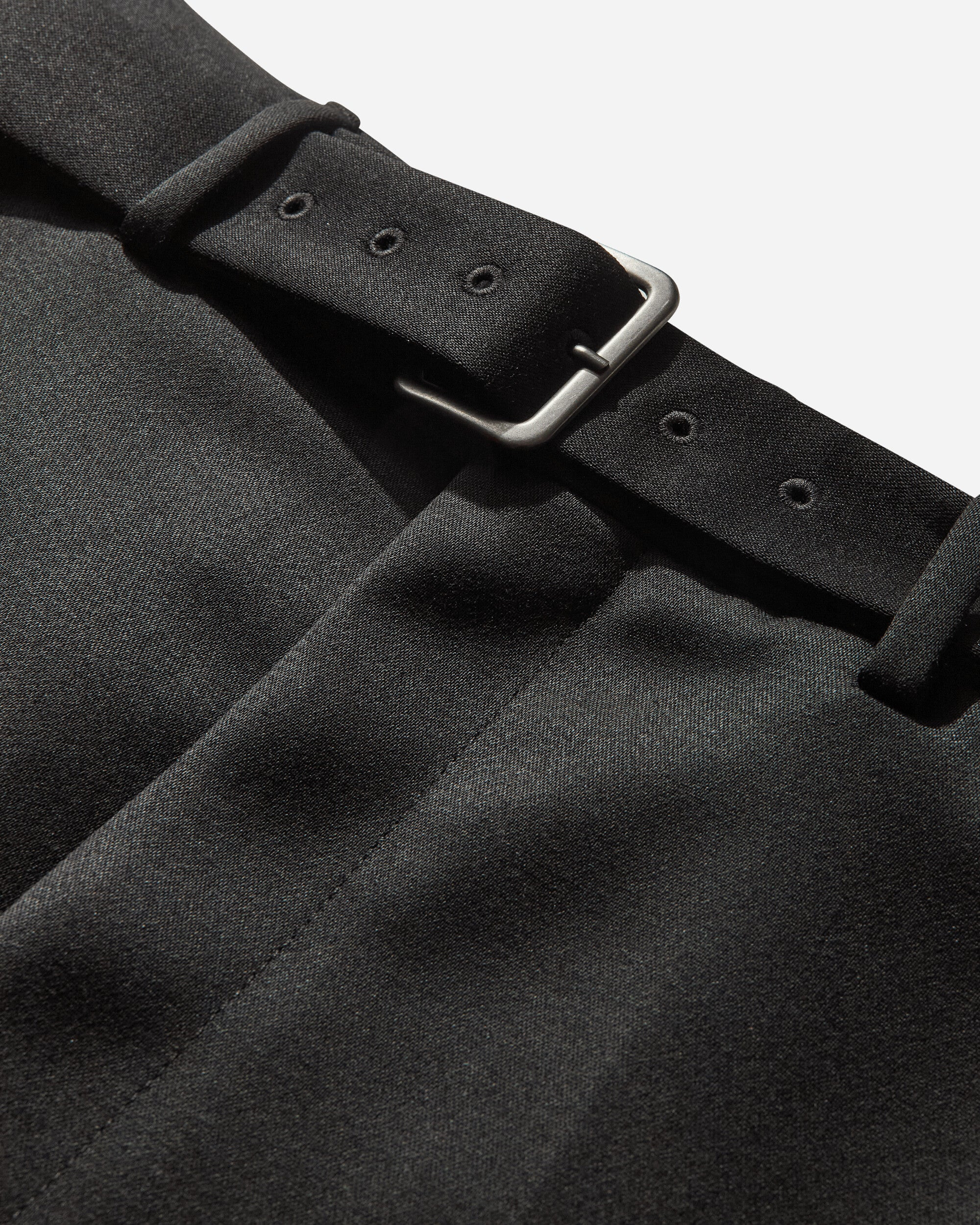 Men's Wool Trousers Black - 4