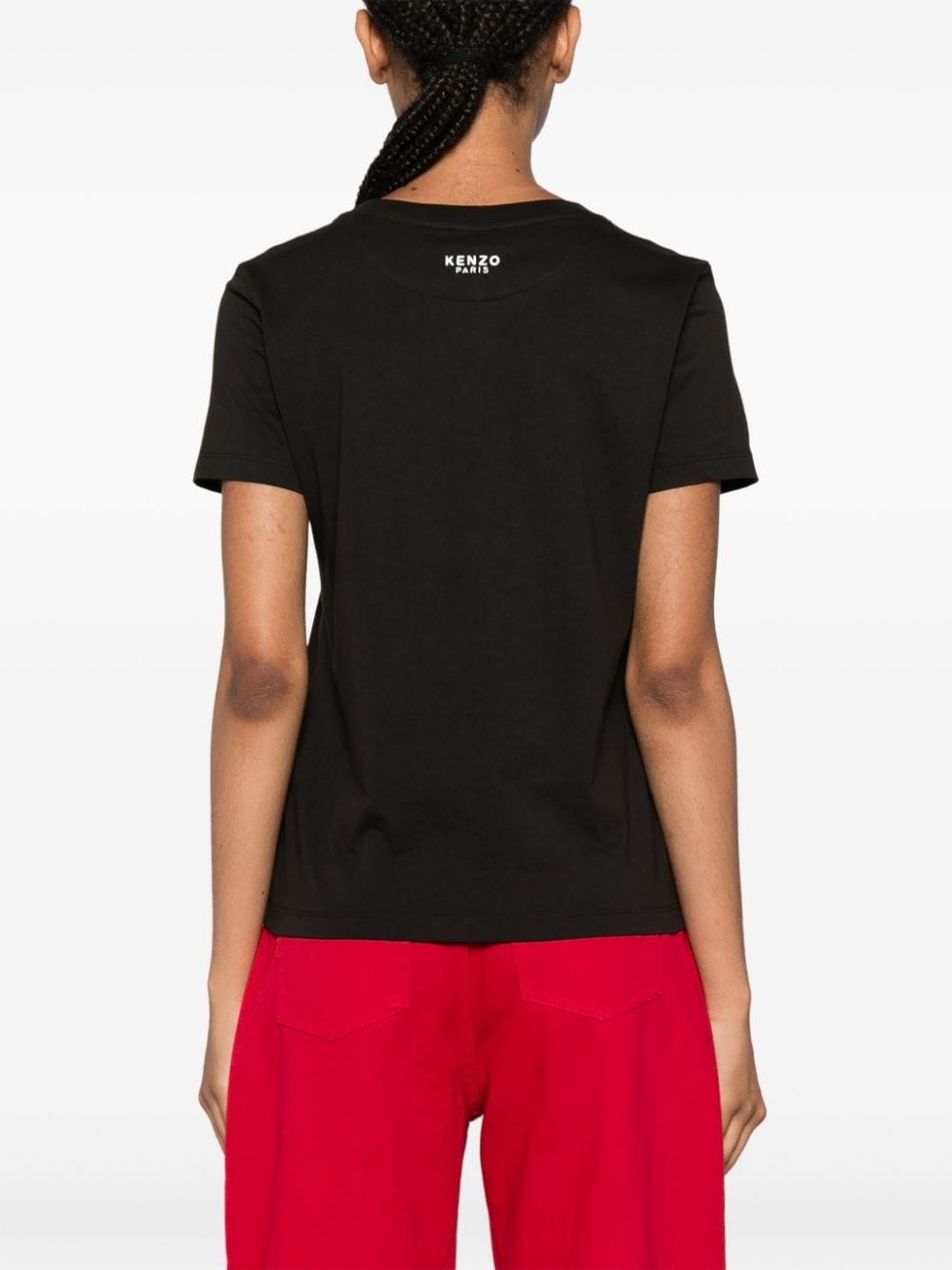 Boke Flower-patch cotton T-shirt - 4