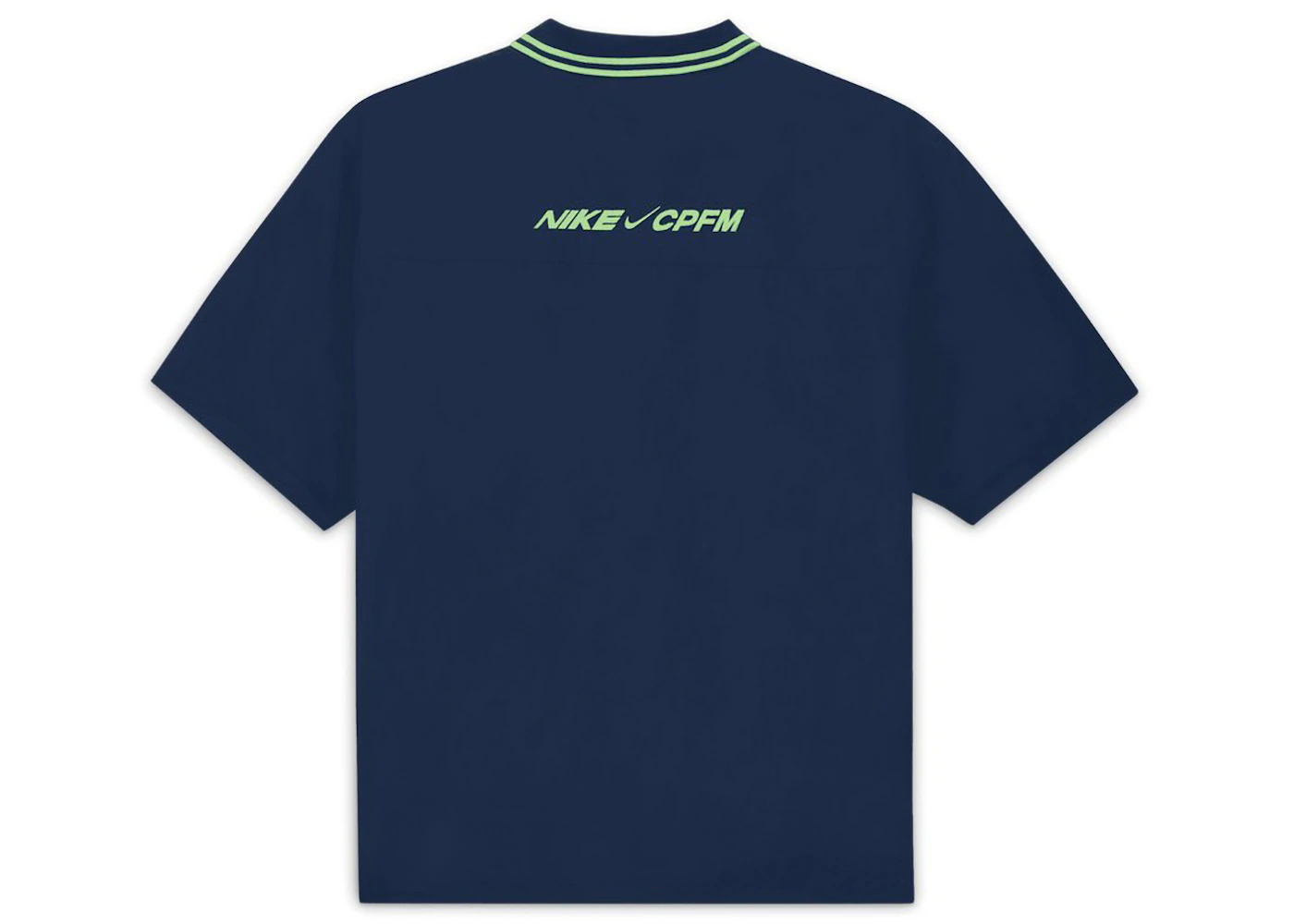 Nike x Cactus Plant Flea Market S/S Polo Navy Green - 2
