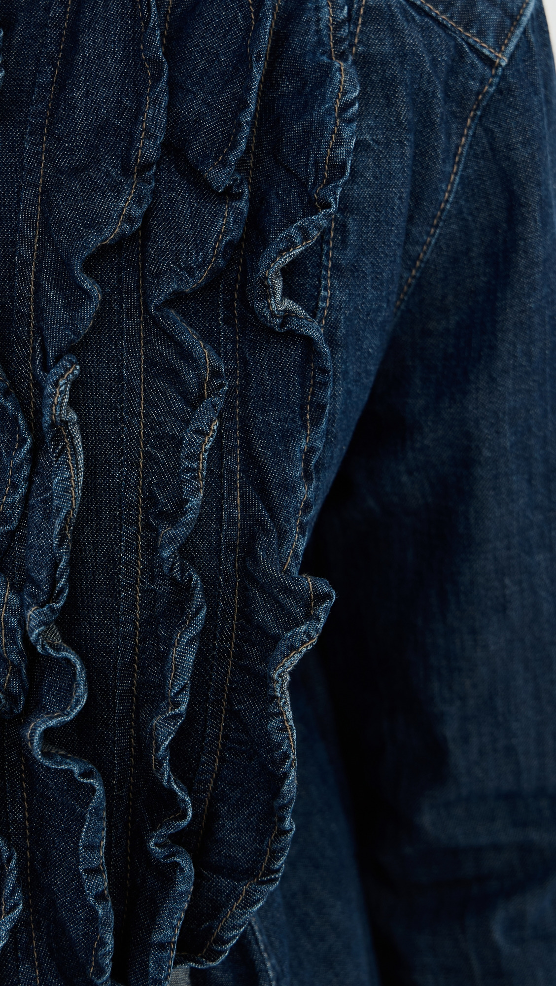 Denim Patti Buttondown - 5