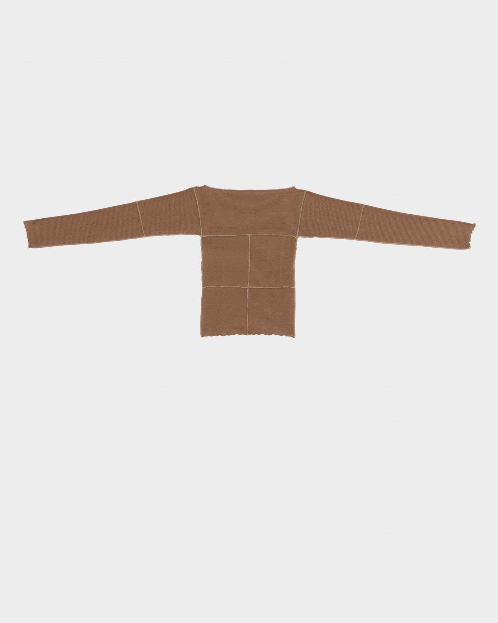 Cinder Long Sleeve Tee - Fine Organic Cotton Rib - 5