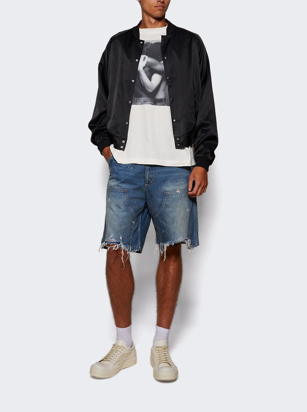 X Lastman Love Song Bomber Jacket Black - 5