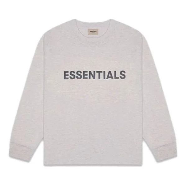 Fear of God Essentials FW20 Long Sleeve Tee 'Oatmeal' 0125250500233260 - 1