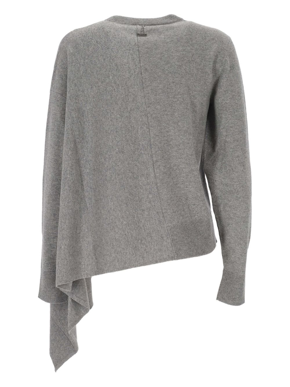 asymmetric cashmere knit - 2