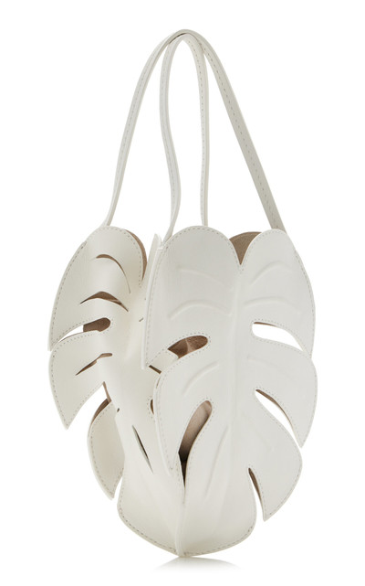 STAUD Palm Leather Bag white outlook