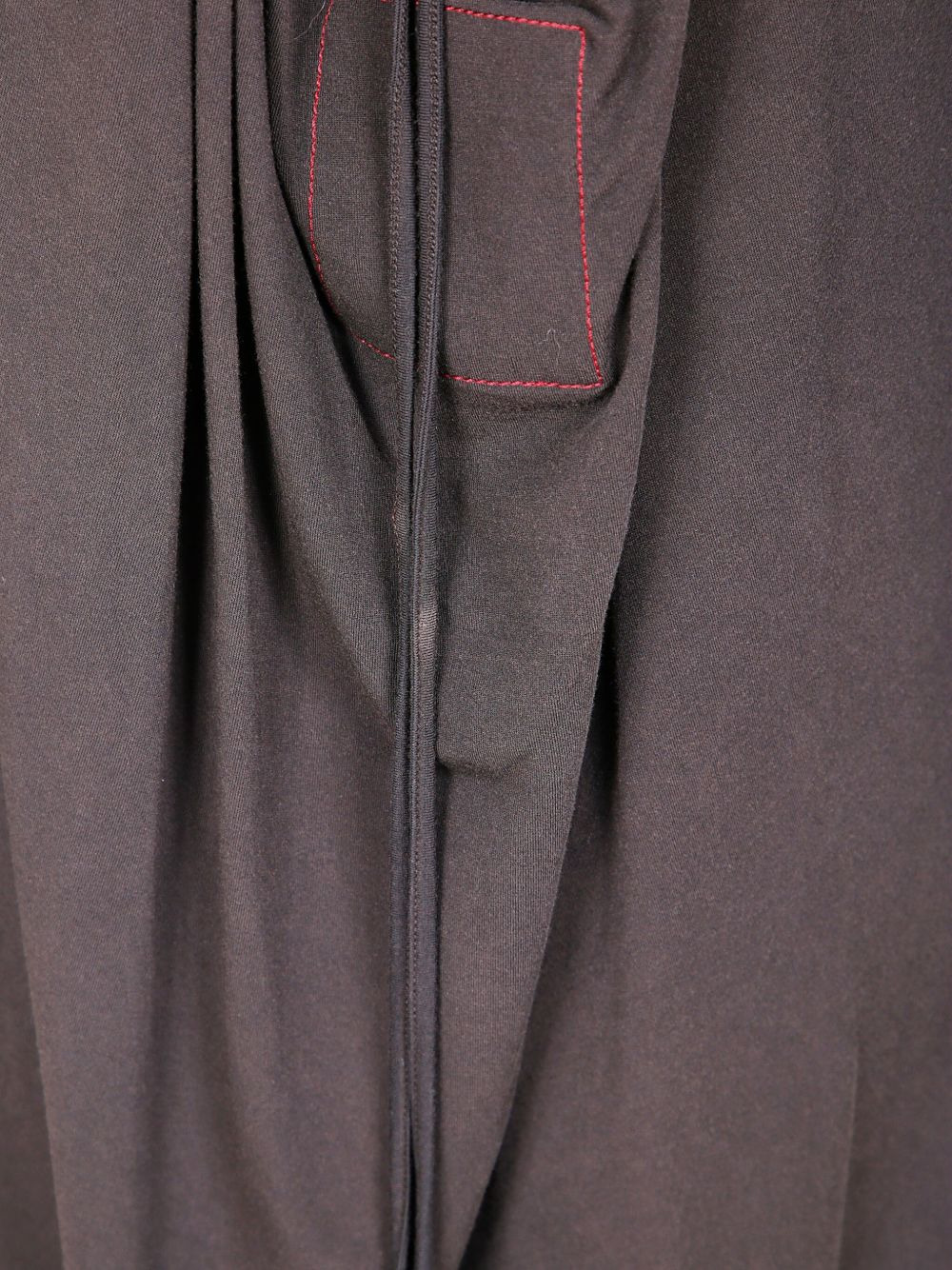 long-sleeve open-back maxi dress - 3