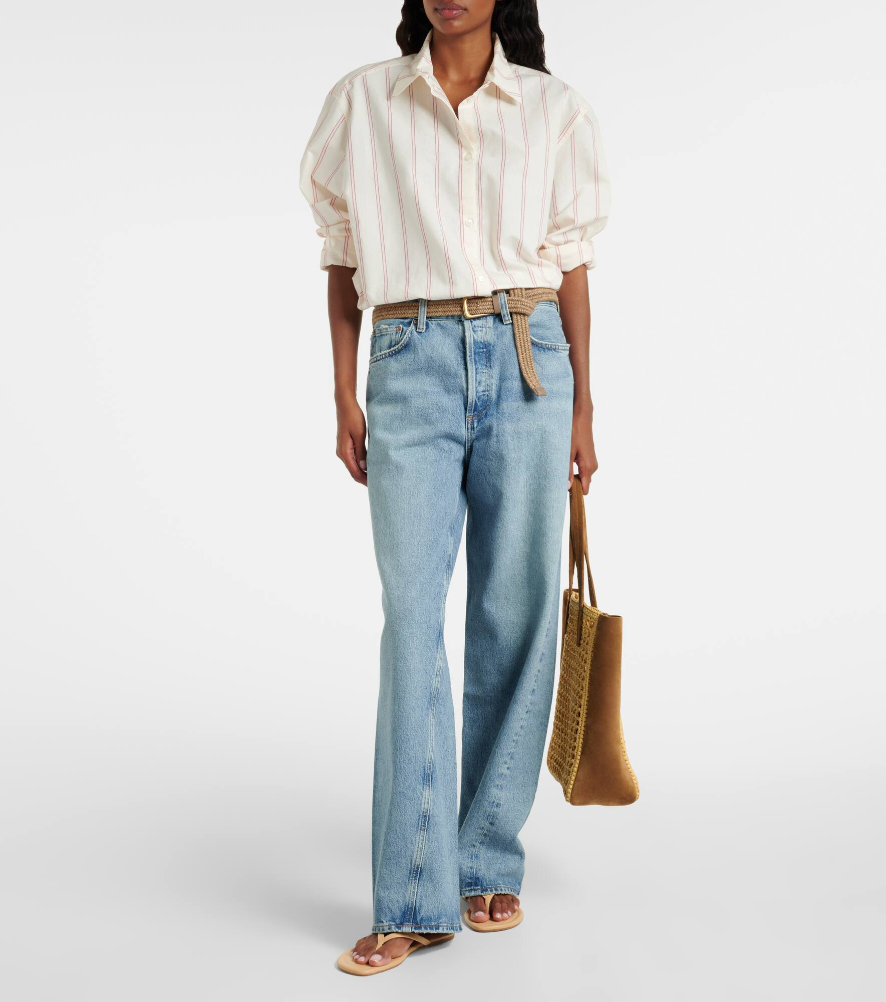 Twist low-rise wide-leg jeans - 2
