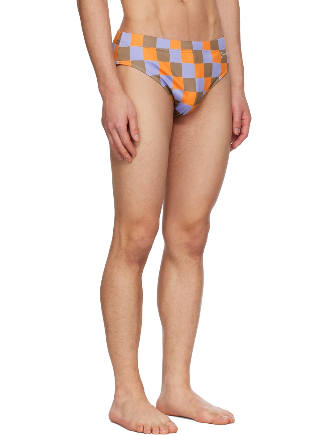 Multicolor Le Raphia 'Le Slip De Bain' Swim Briefs - 2