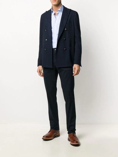 Etro jacquard longsleeved cotton shirt outlook