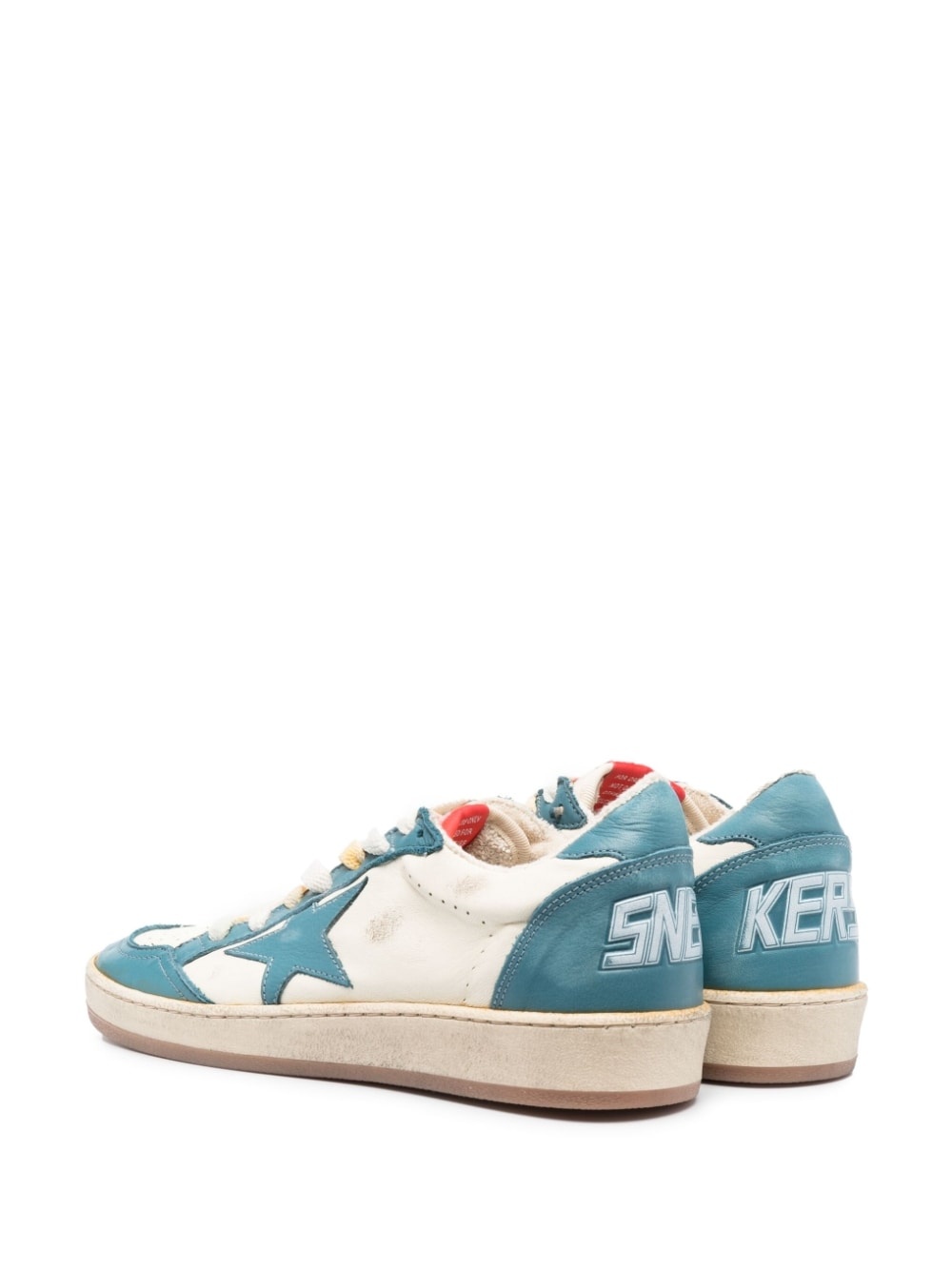 star-motif low-top sneakers - 3