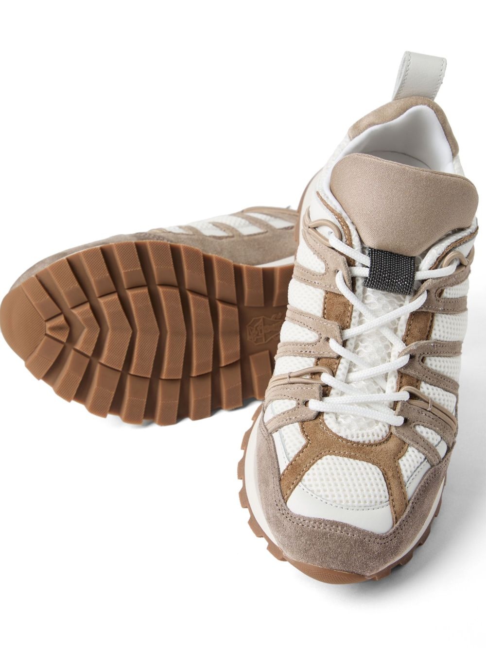 Monili-detail sneakers - 4