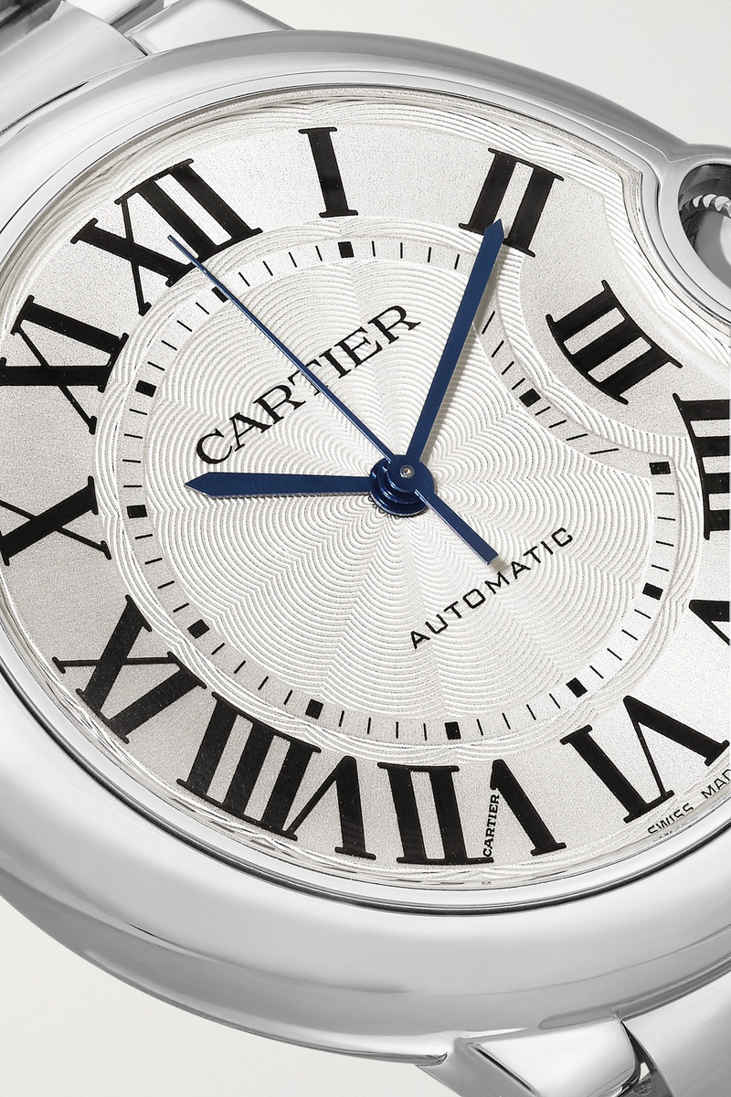 Ballon Bleu de Cartier Automatic 36.6mm stainless steel watch 5
