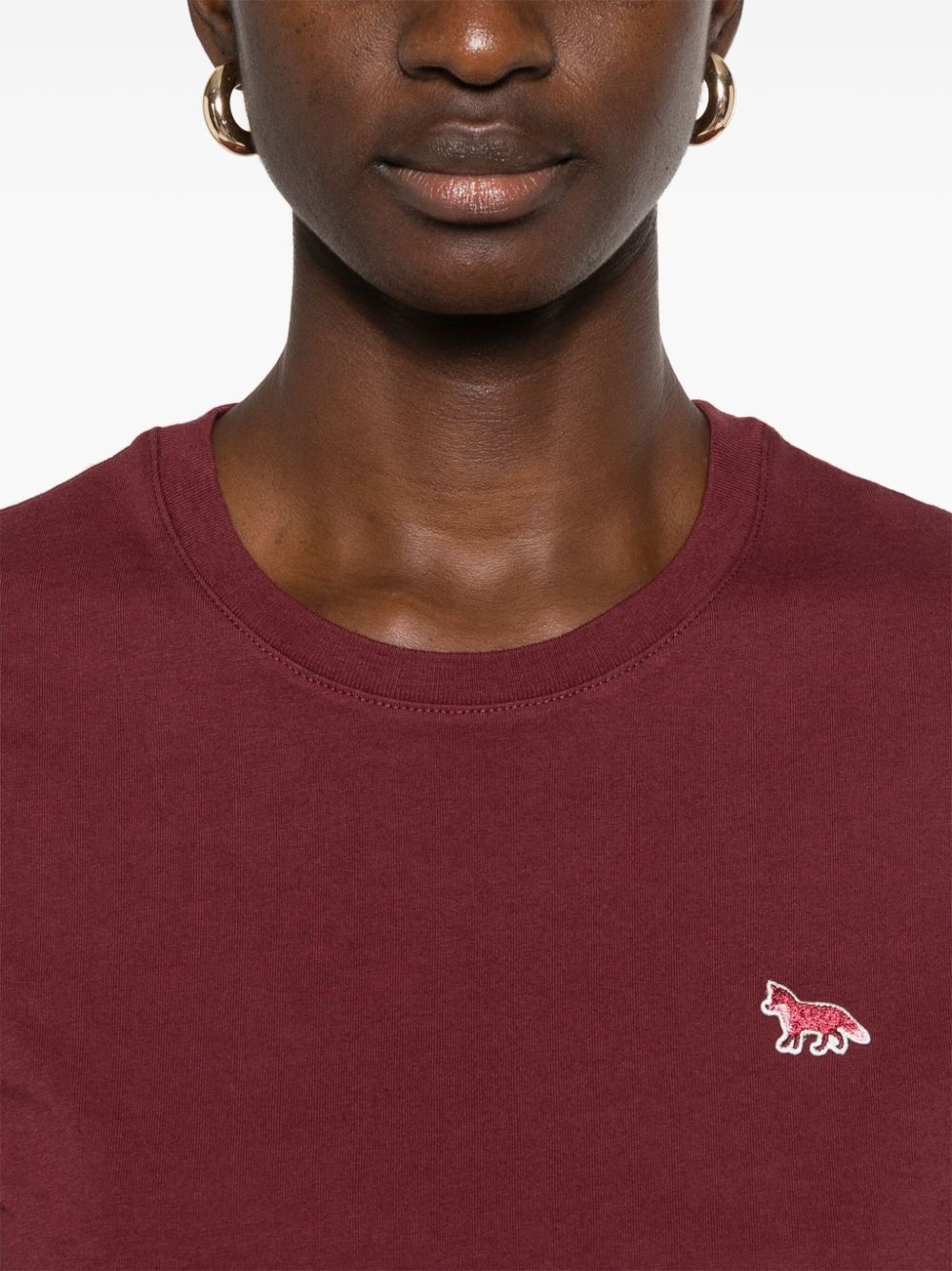 fox-motif T-shirt - 5