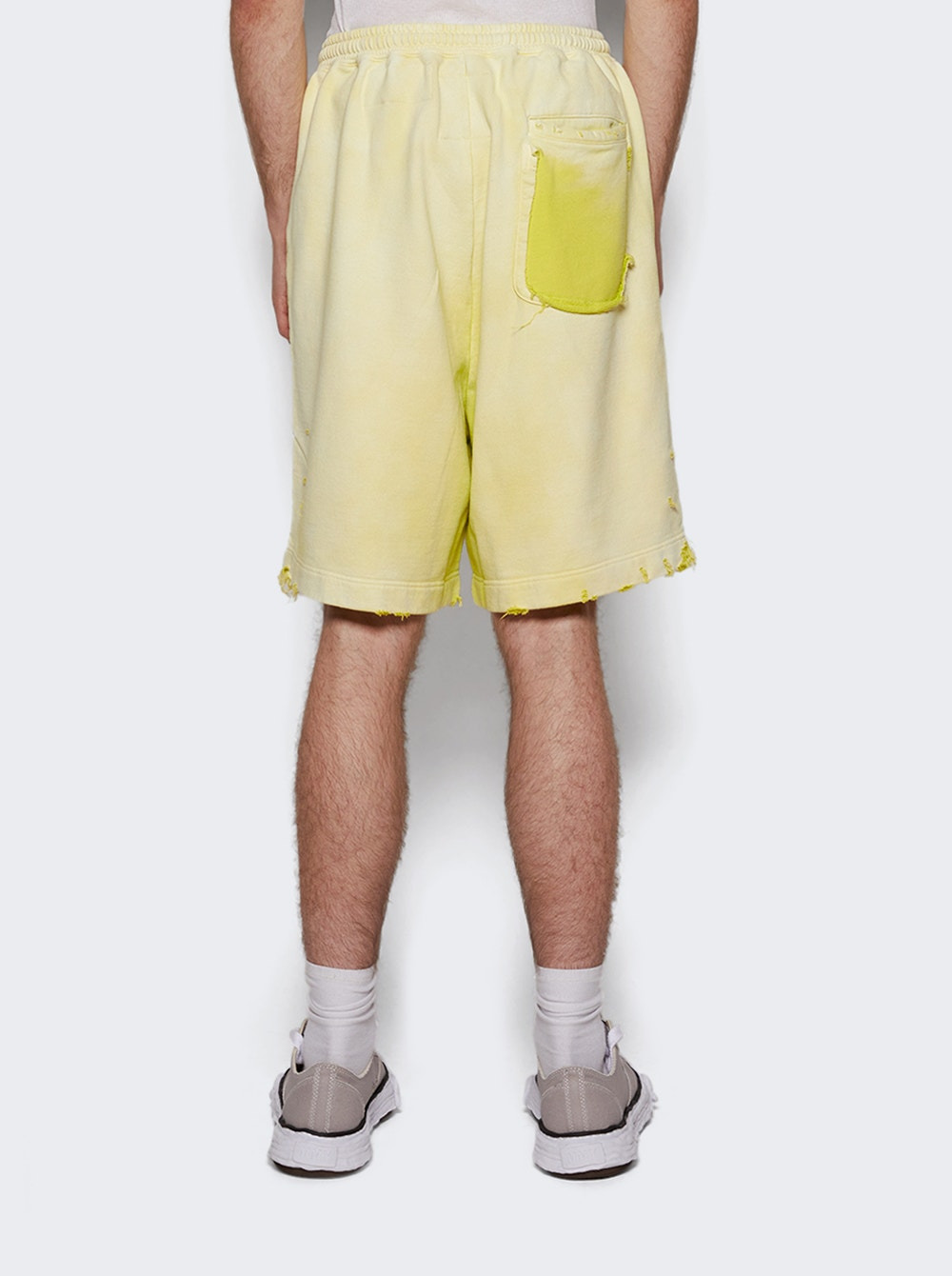 Sun Faded Shorts Yellow - 5