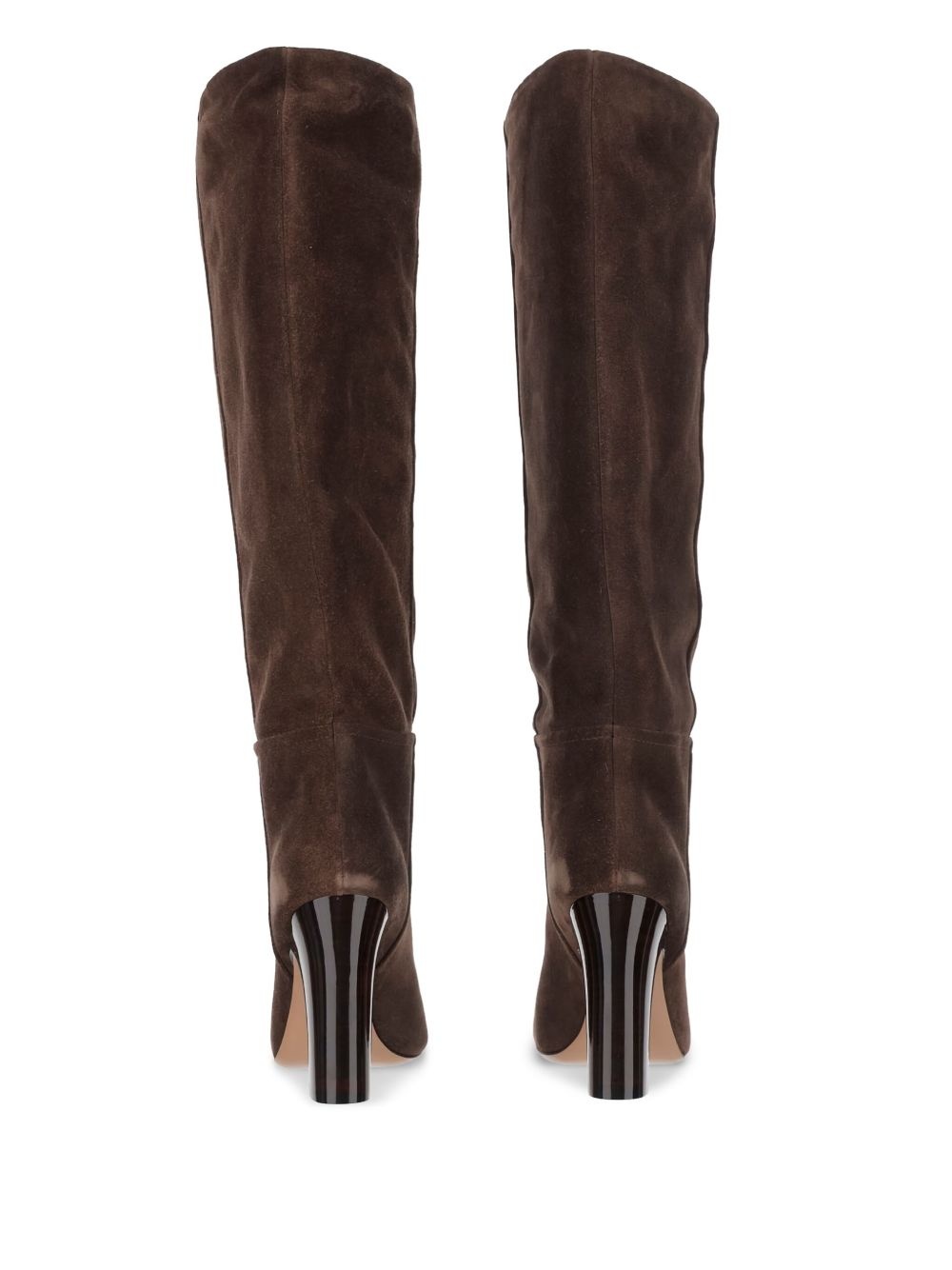 100mm Lavinia suede pointed-toe knee-high boots - 3
