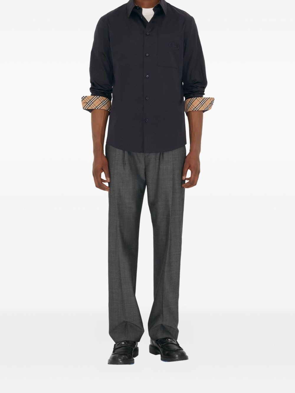 cotton poplin shirt - 2