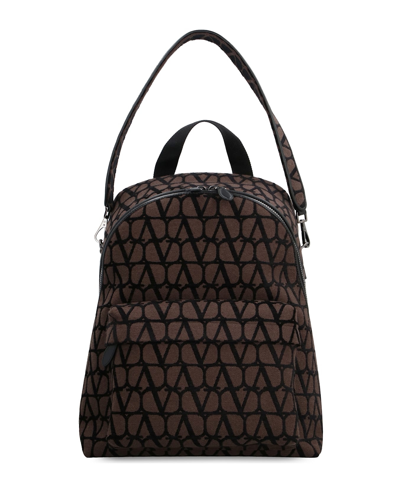 Valentino Garavani - Toile Iconographe Fabric Backpack - 5