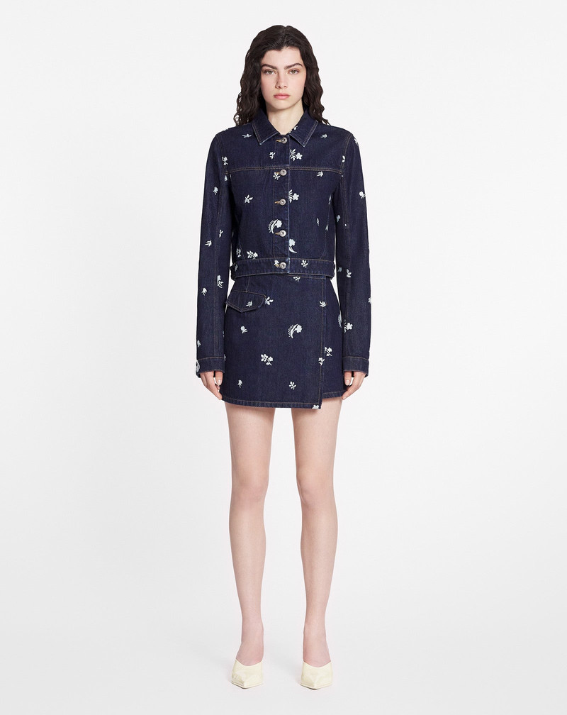 Lanvin EMBROIDERED CROPPED JACKET outlook