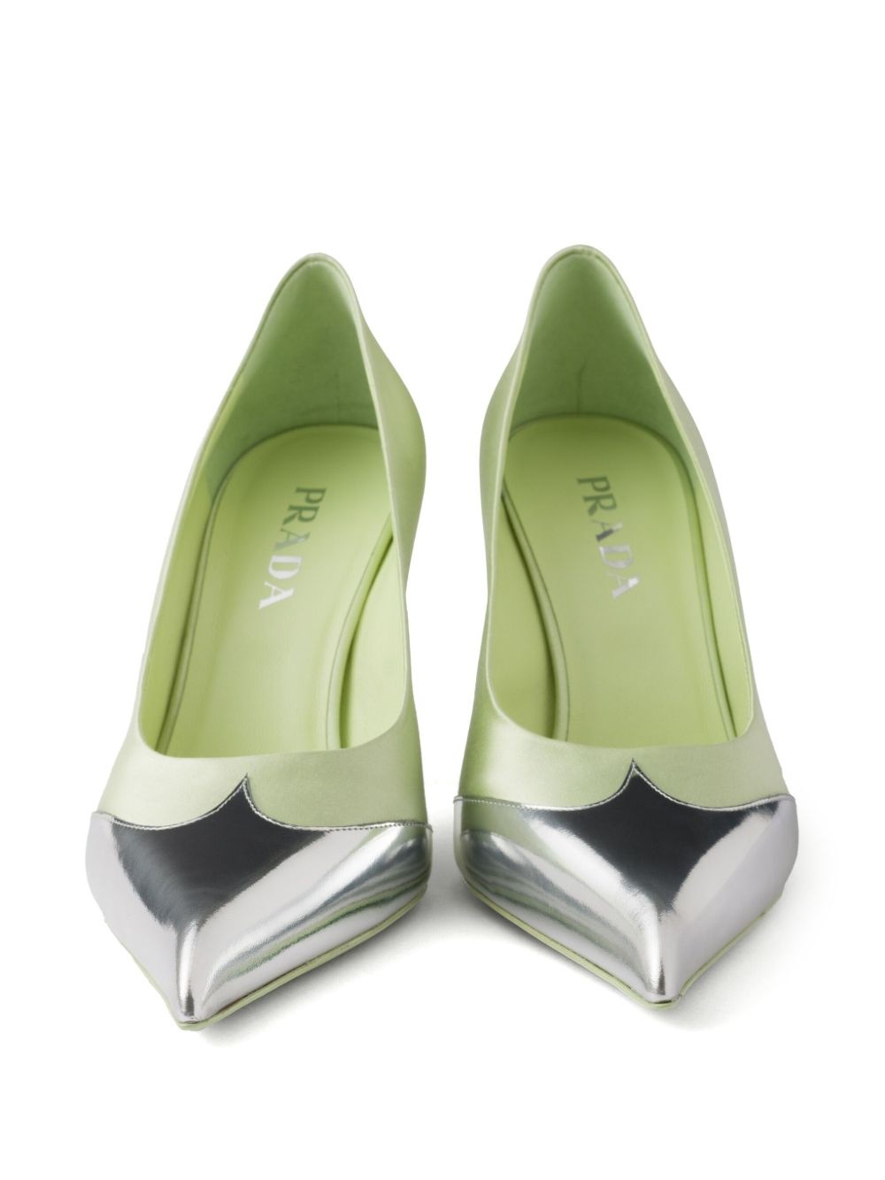 85mm satin-finish pumps - 5