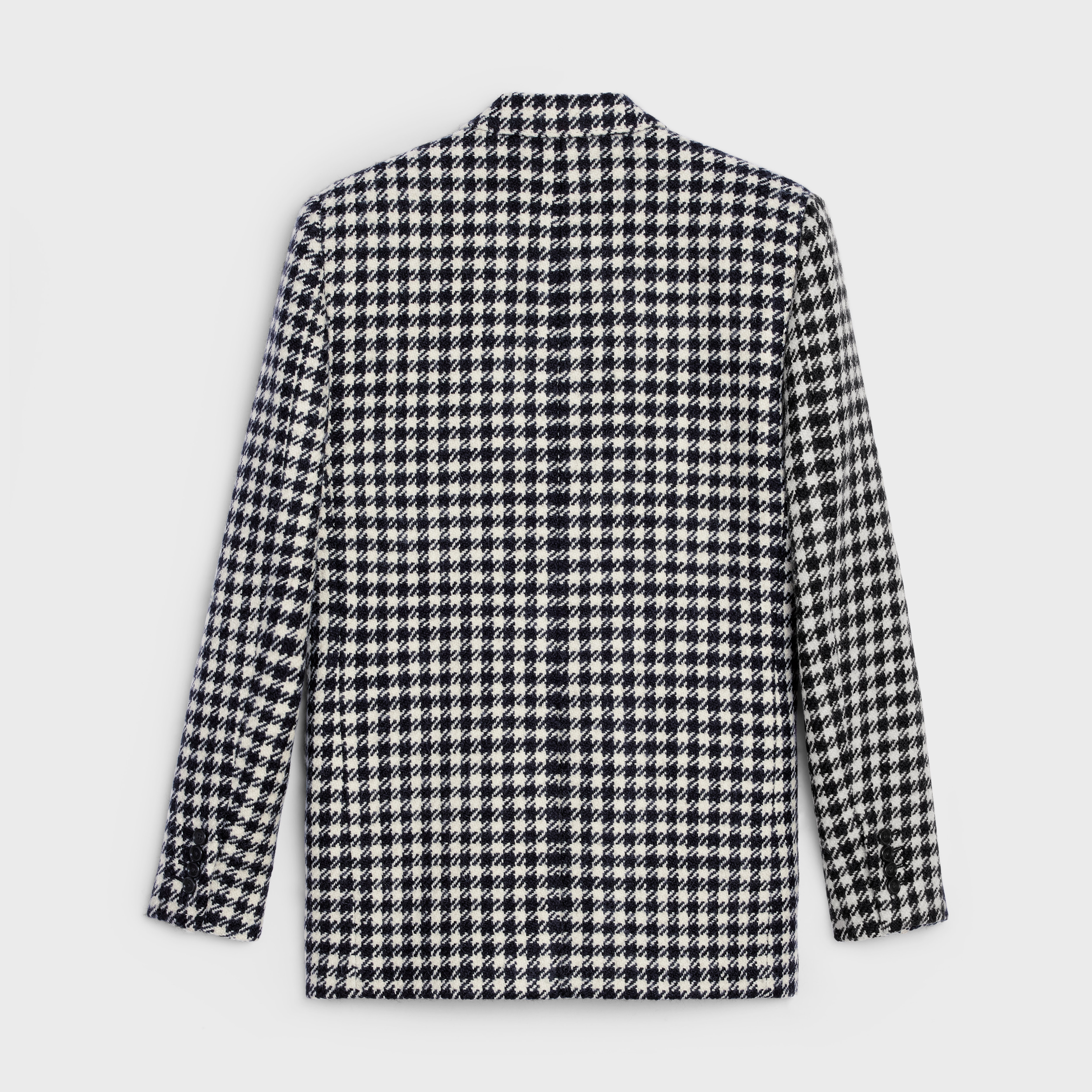 RECTANGLE JACKET IN CHECKED WOOL - 2