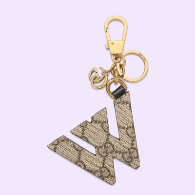 GUCCI Letter W keychain outlook
