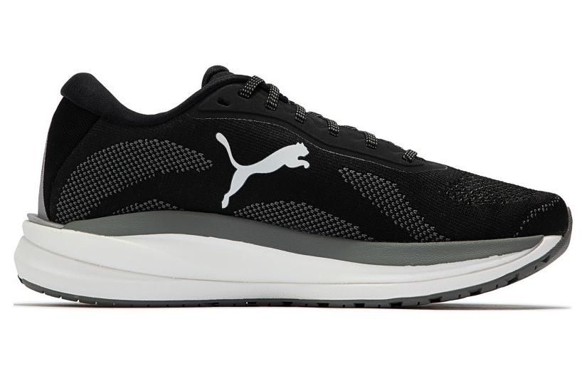 (WMNS) PUMA Magnify Nitro Knit 'Black White' 376908-01 - 2