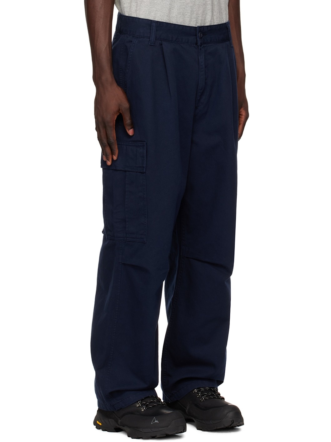 Navy Cole Cargo Pants - 2