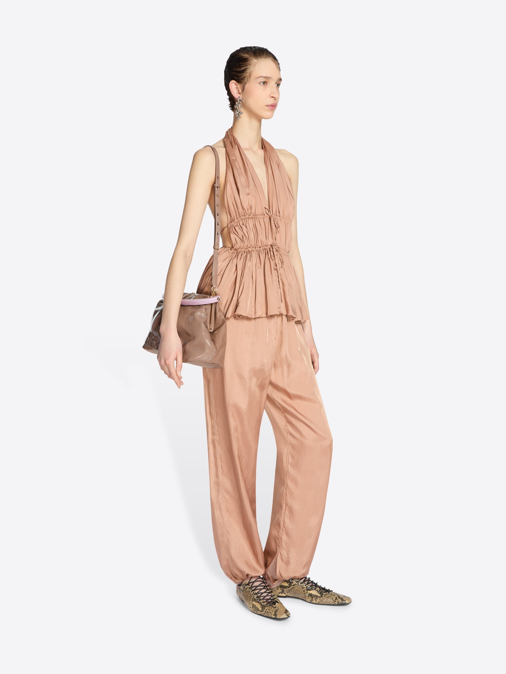 FOLDED LEATHER BAG - 7