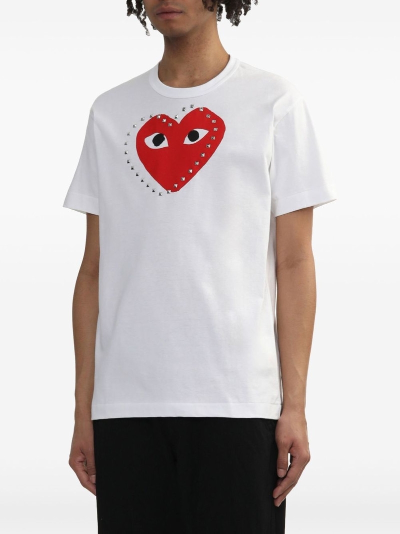 Comme des Garçons PLAY heart-print T-shirt outlook