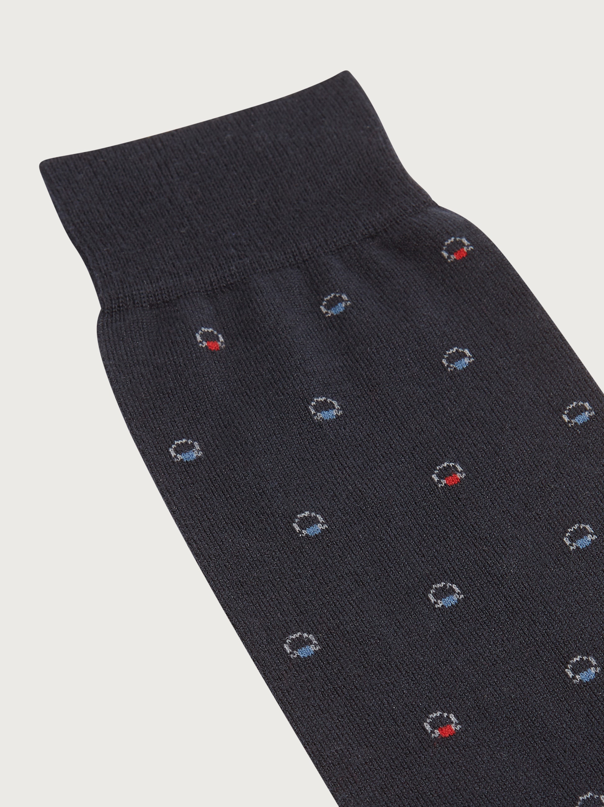 Medium Gancini jacquard sock - 2