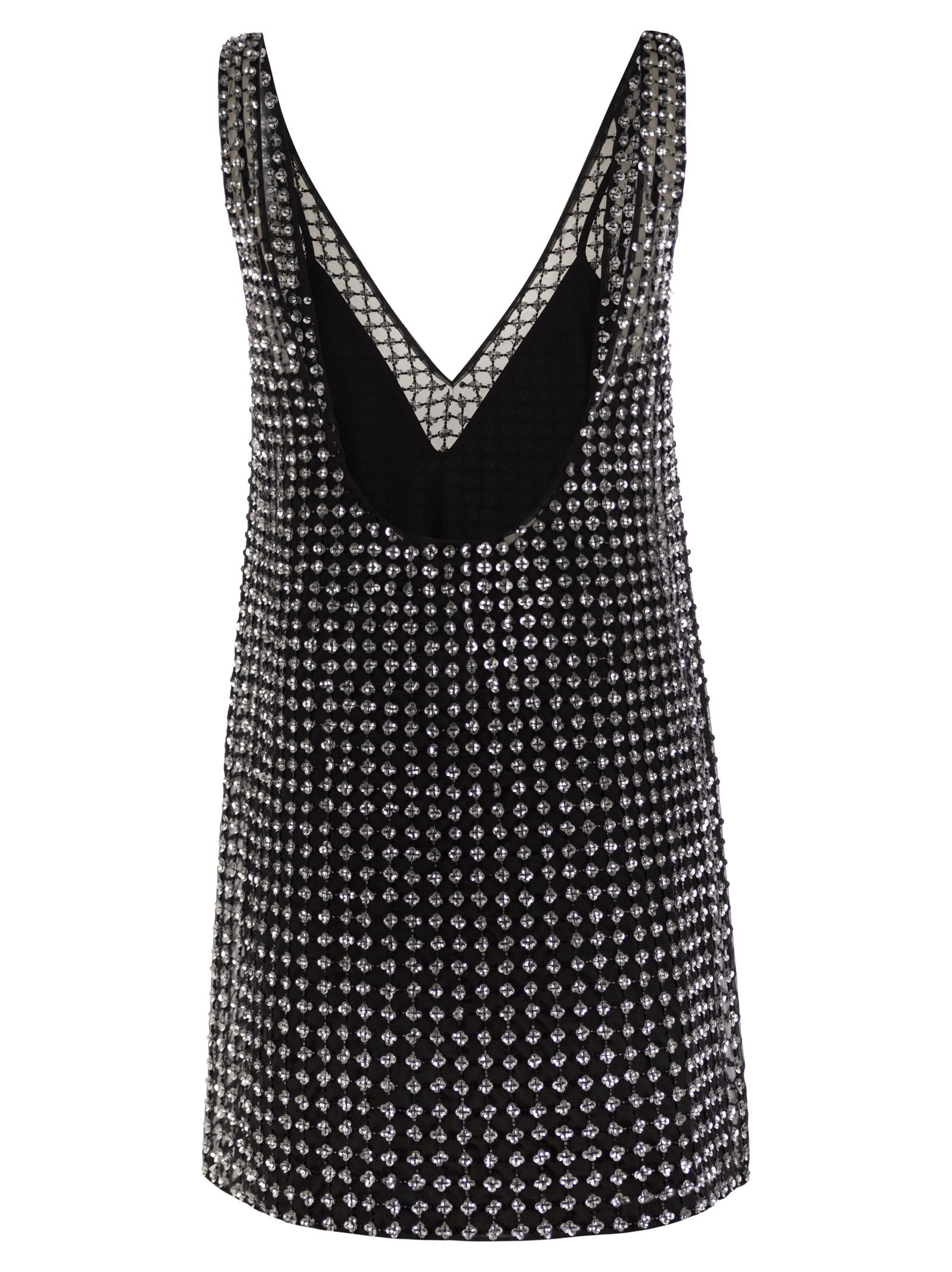 Maxmara Women Rita - Short Organza And Sequin Dress - 2