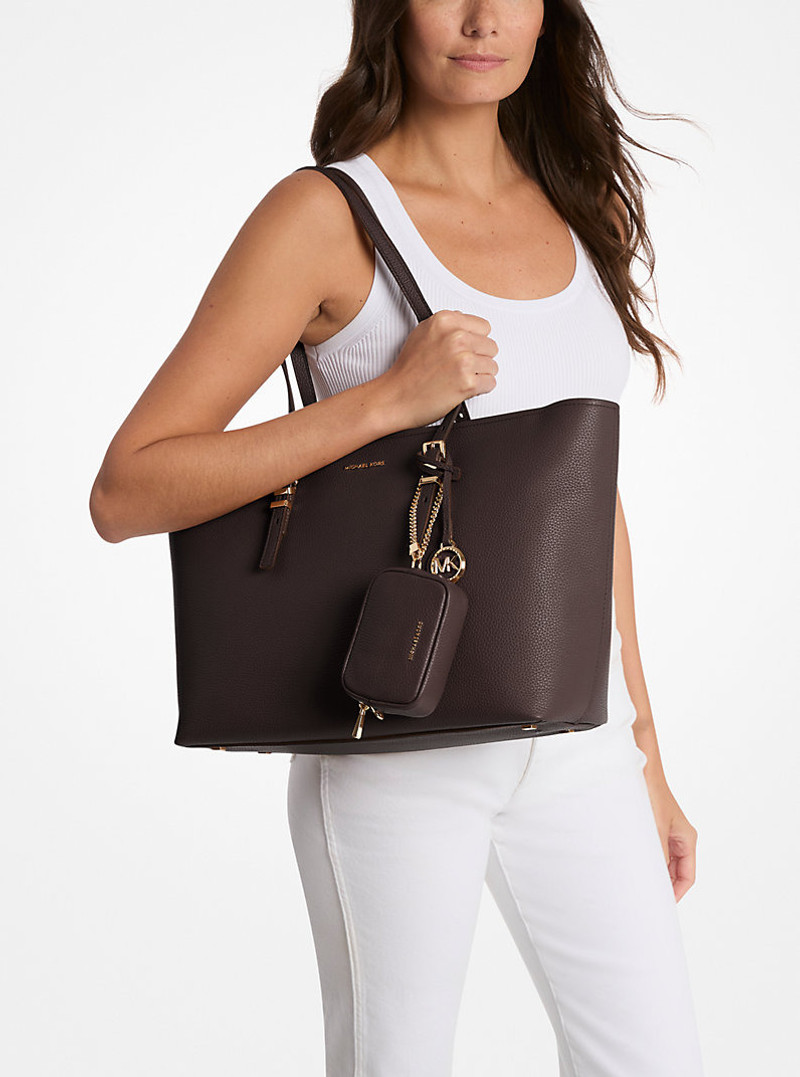MICHAEL KORS Bryant Leather Bag Charm outlook