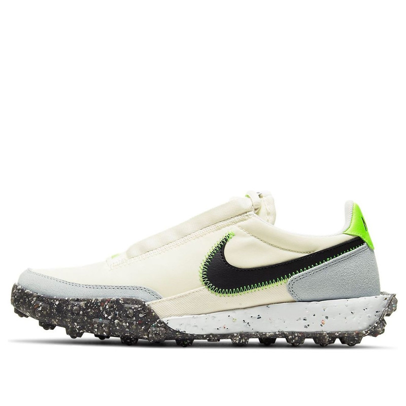 (WMNS) Nike Waffle Racer Crater 'Pale Ivory Electric Green' CT1983-102 - 1