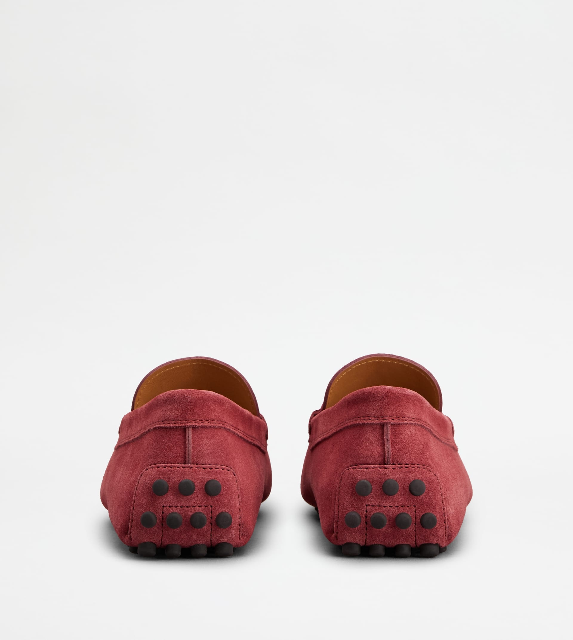 GOMMINO DRIVING SHOES IN SUEDE - BURGUNDY - 3