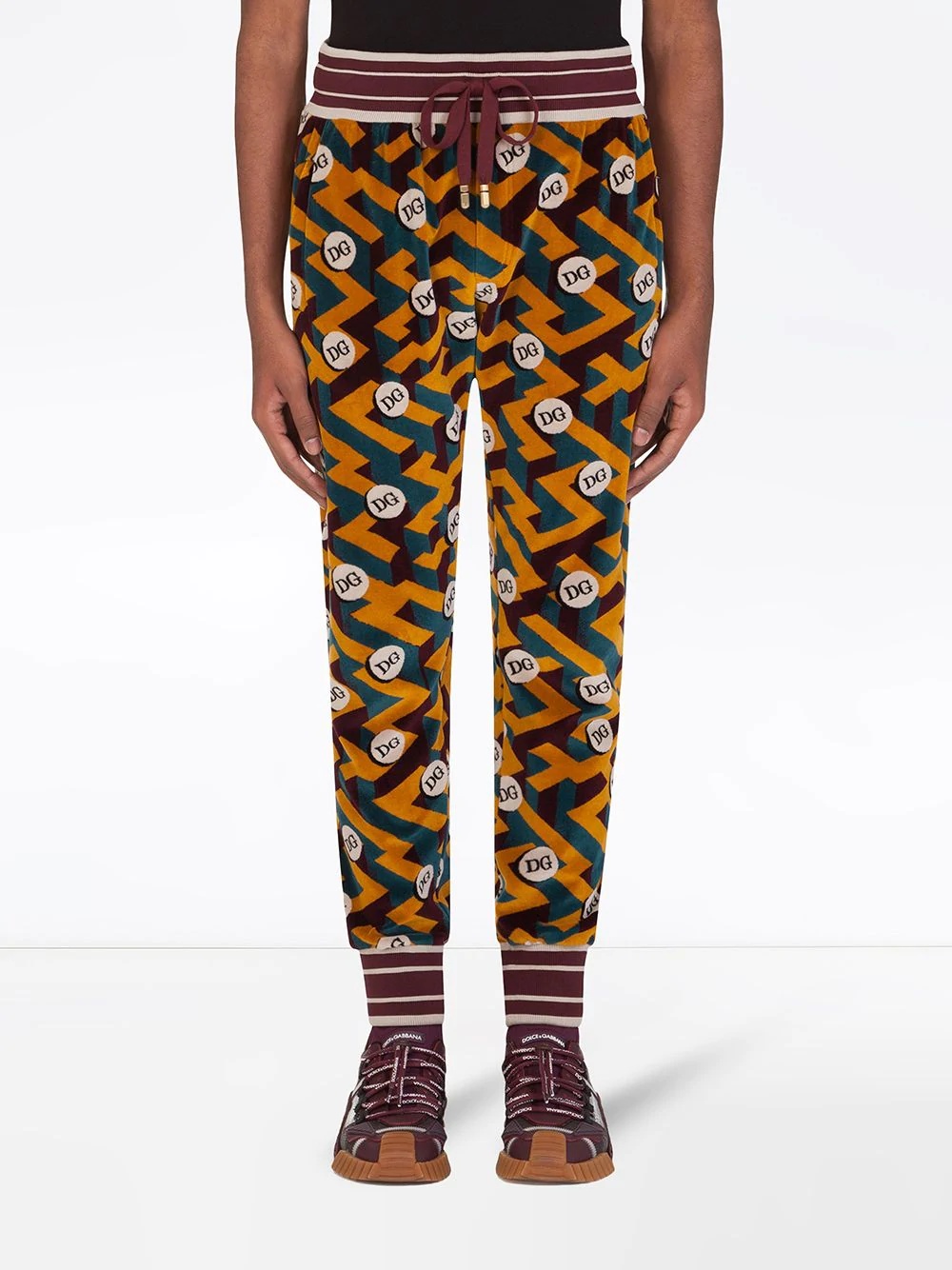 DG print track pants - 3