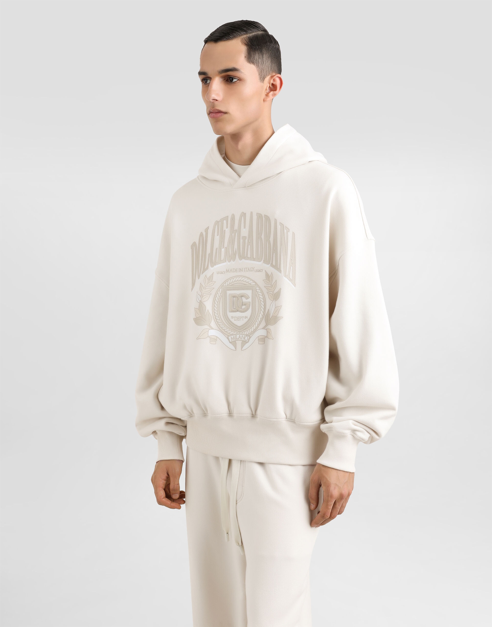 Hoodie with embroidery - 5