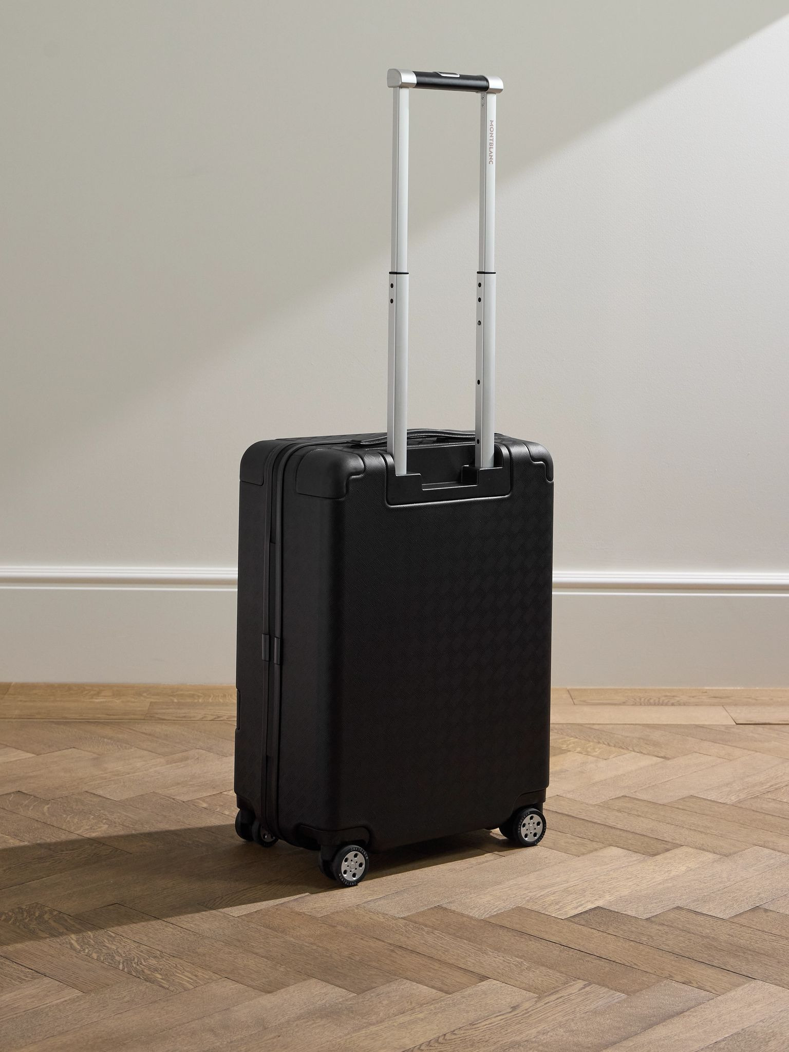 #MY4810 Extreme 3.0 Textured-Leather Carry-On Suitcase Black - 4