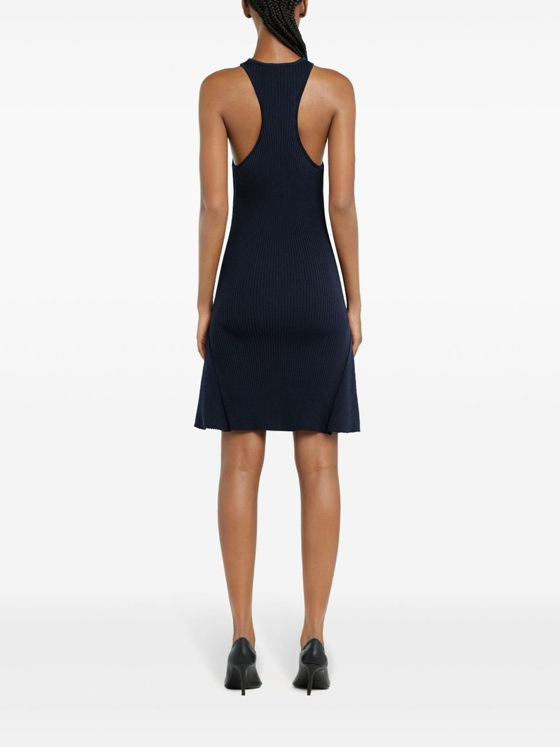 cotton rib knit dress 4