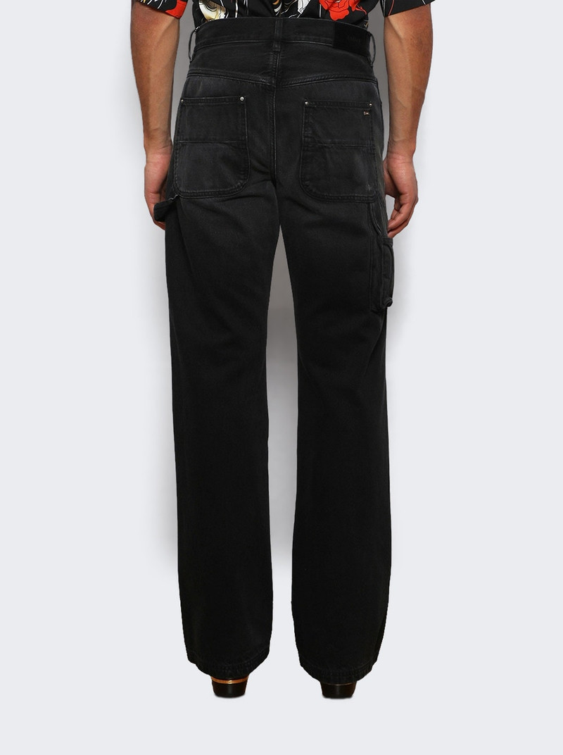 Embossed Croc Carpenter Jean Dusk Black 4