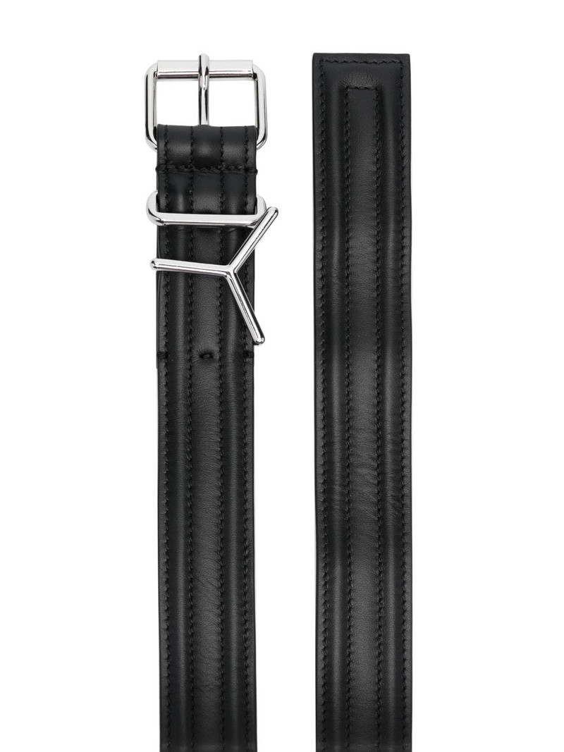 Y/Project Wire Y leather belt outlook