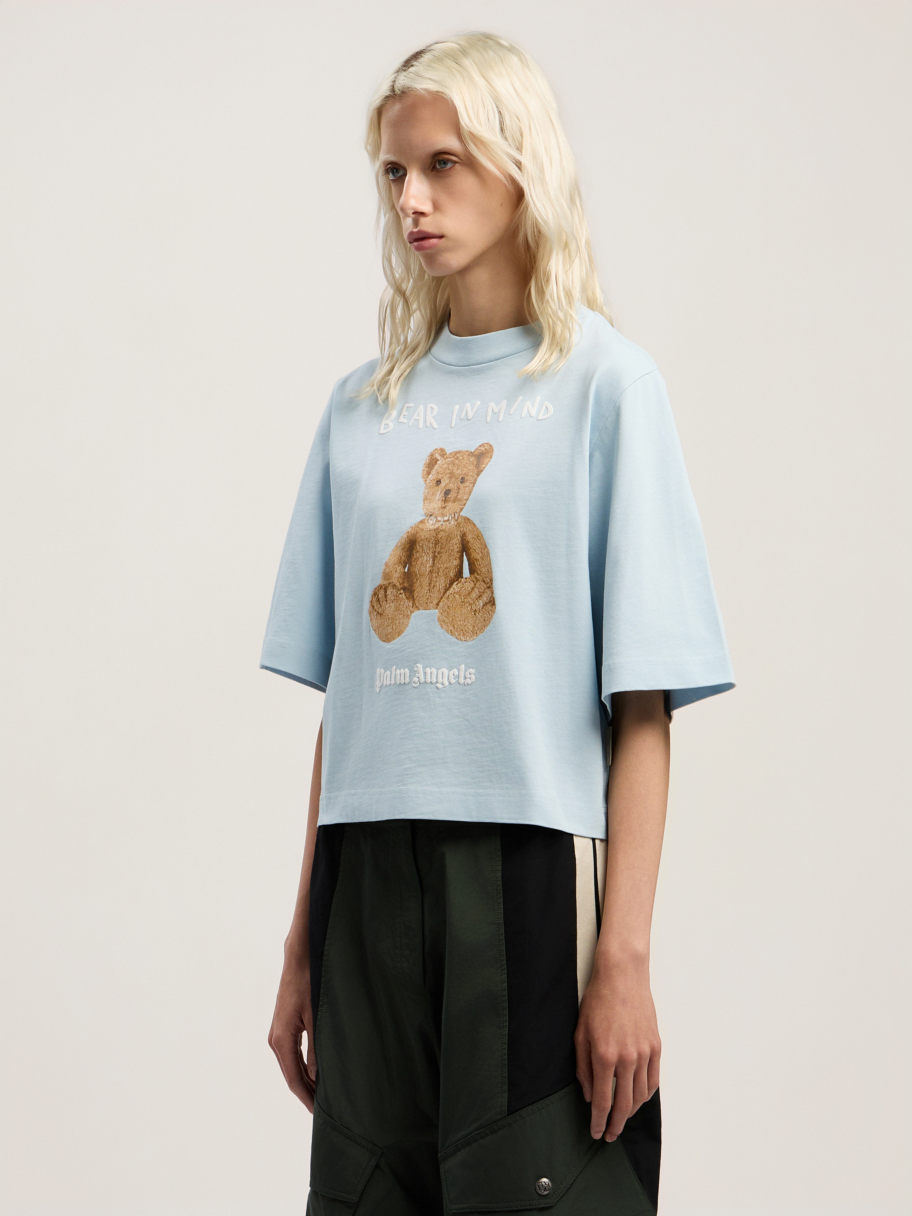 Bear In Mind Cropped Tee - 3