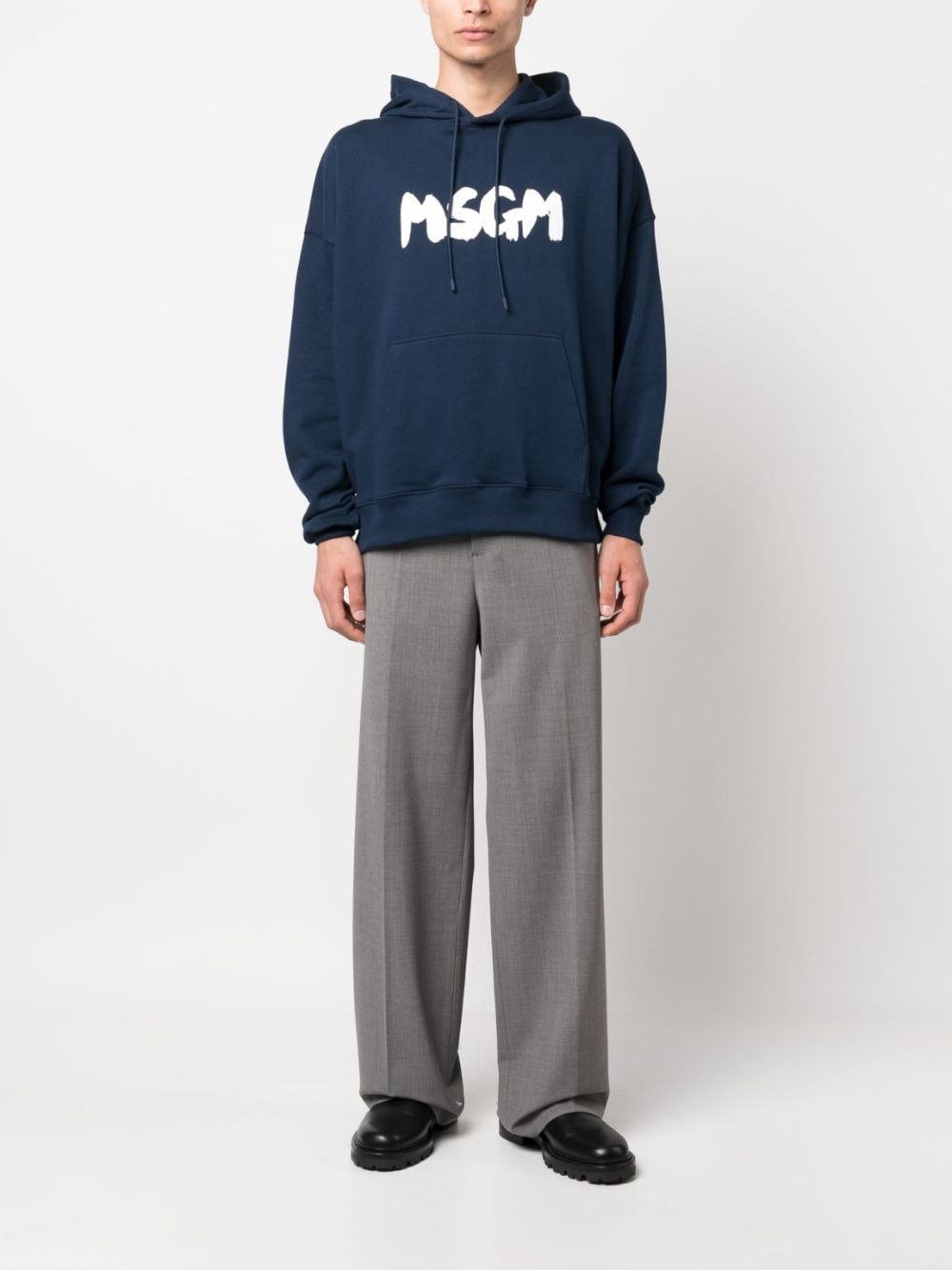 straight-leg trousers - 2
