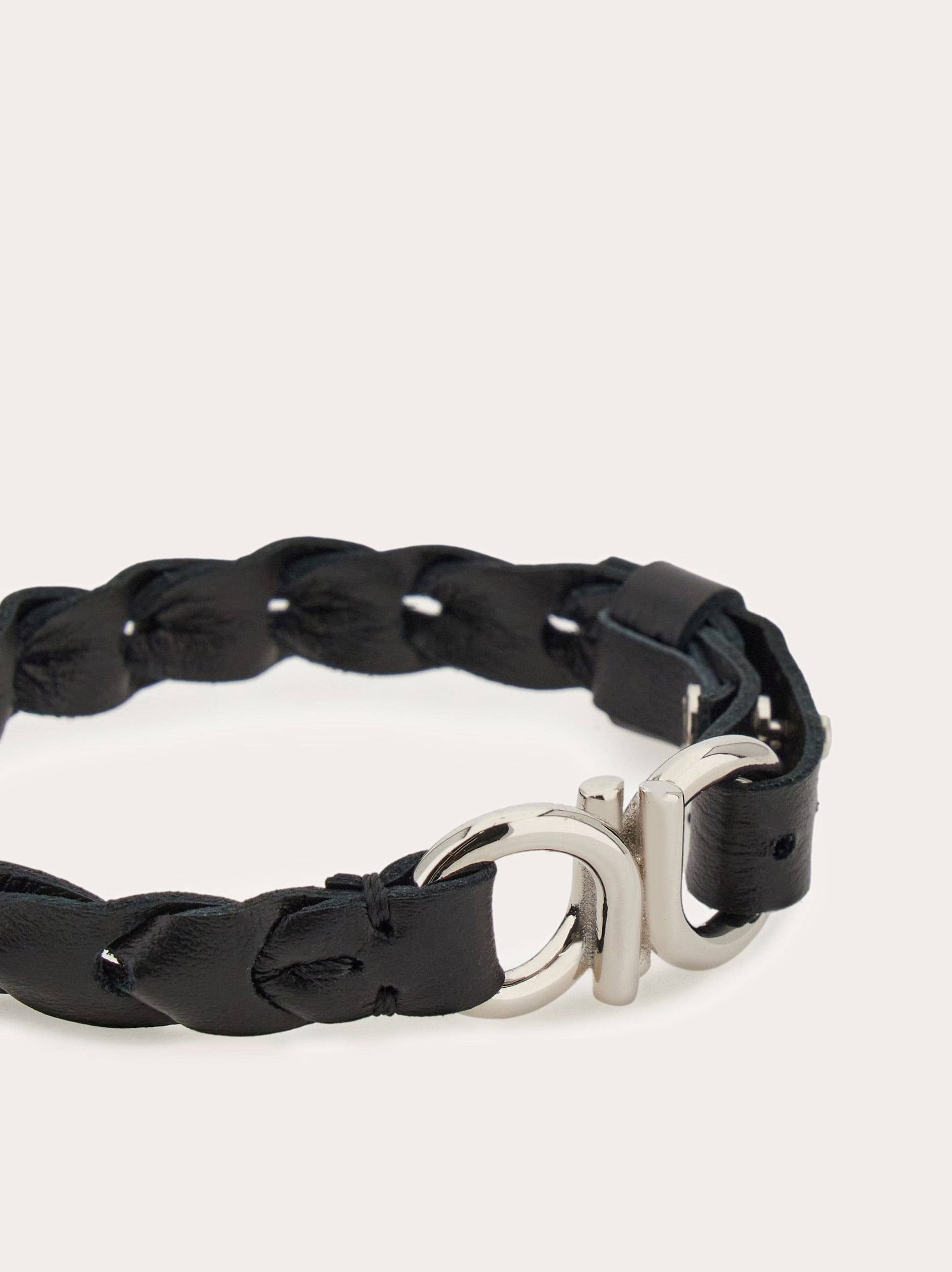Braided Gancini bracelet - 2