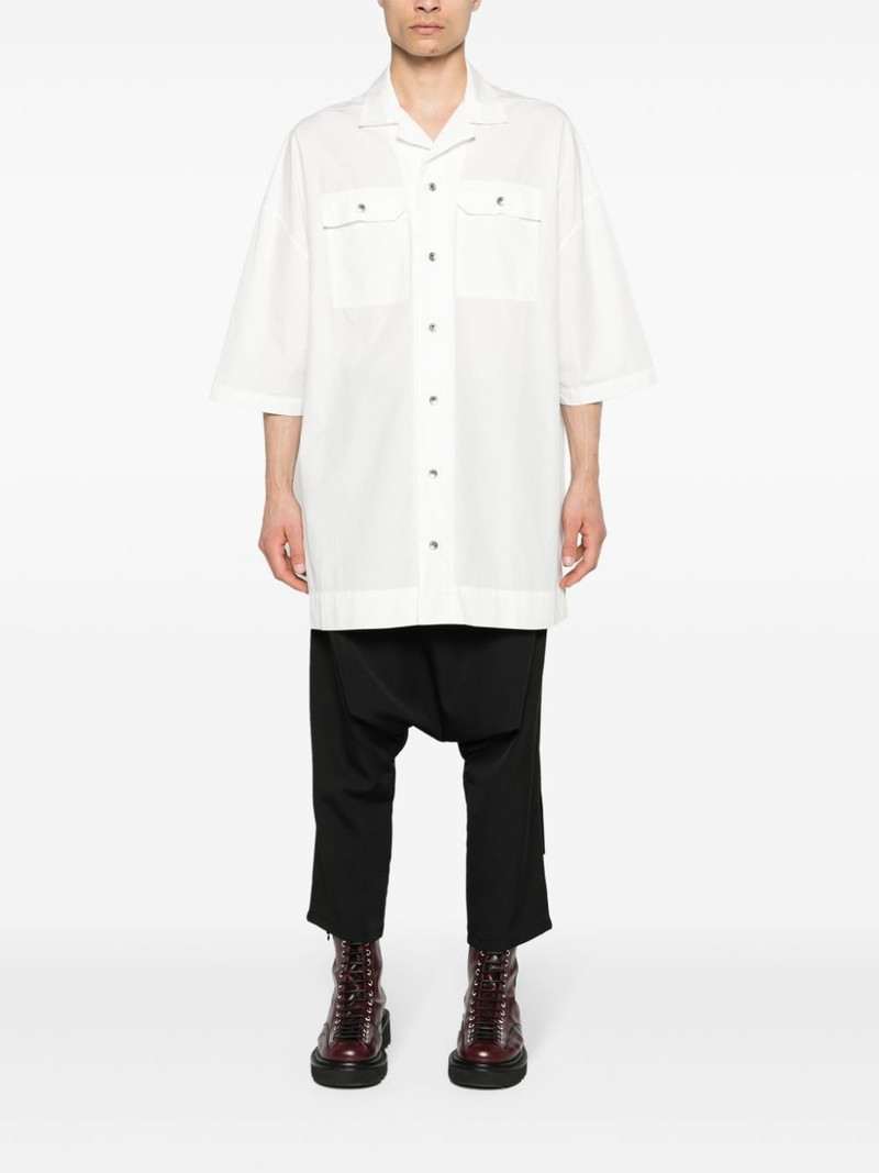 Rick Owens DRKSHDW Magnum Tommy cotton long shirt outlook