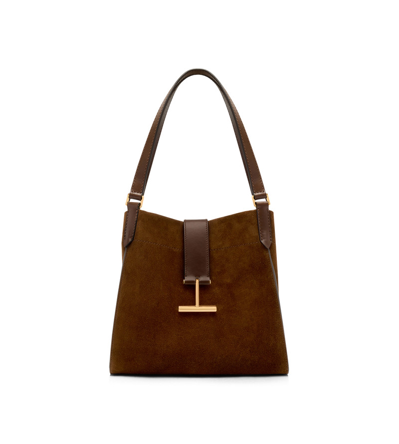 TOM FORD SUEDE AND LEATHER TARA MEDIUM TOTE outlook