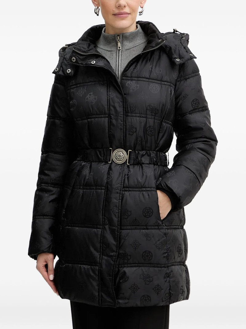 hooded buckle puffer cost 1