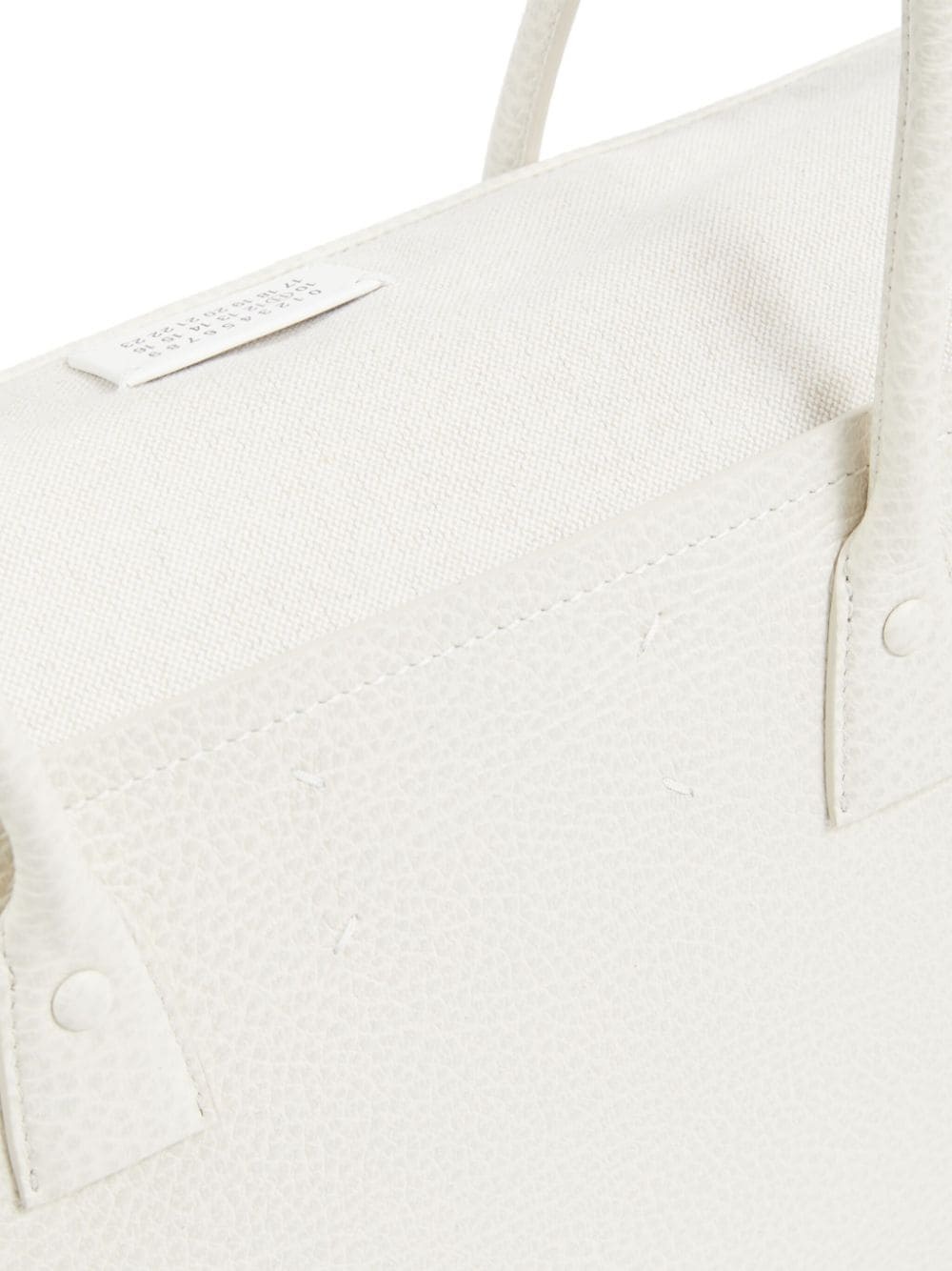 medium 5AC leather tote bag - 7