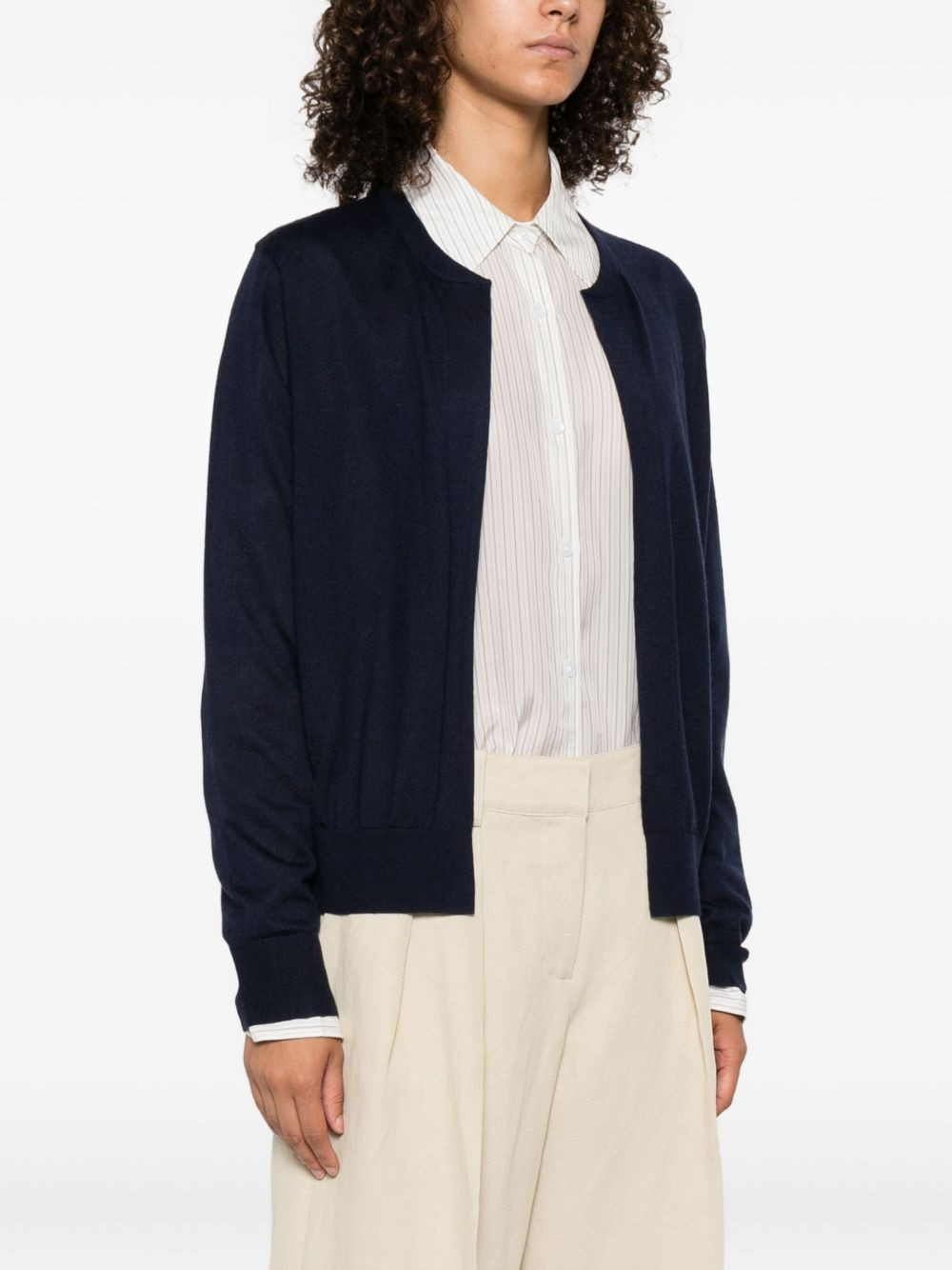 mini open-front cardigan - 3