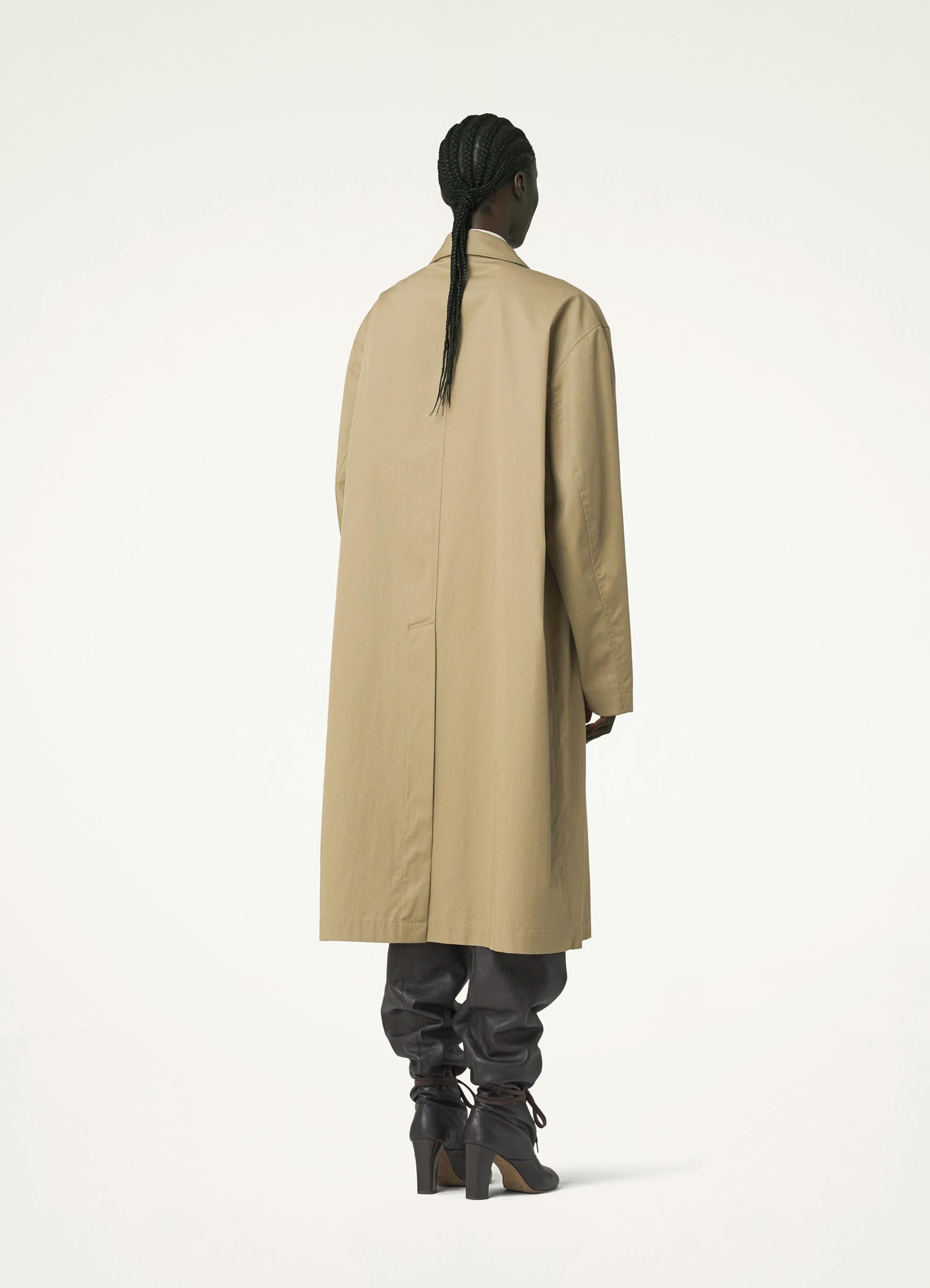 WRAP COLLAR TRENCH
WR COTTON GABARDINE - 6